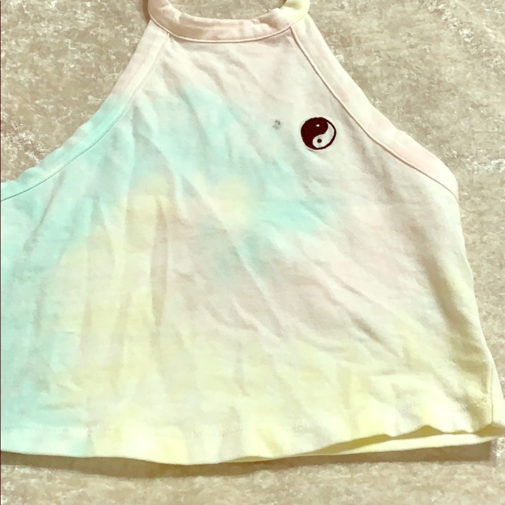 The dye tank